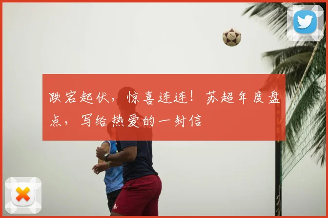 跌宕起伏，惊喜连连！苏超年度盘点，写给热爱的一封信